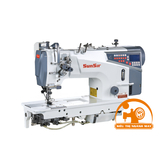 Máy may công nghiệp 2 kim điện tử cố định ổ nhỏ Sunsir SS-D8420EZN-D3-3/-5
