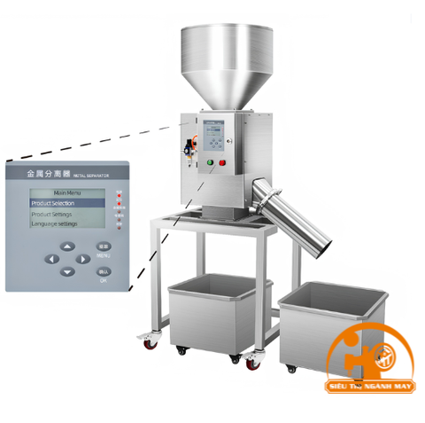 Máy tách kim loại thực phẩm dạng rơi Chaoqiang CQ-S01