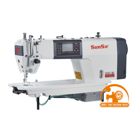 Máy may công nghiệp 1 kim may vải dày bụng máy lớn Sunsir S6Ls-HL-4C-I