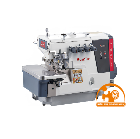 Máy may công nghiệp vắt sổ 6 chỉ tốc độ cao Sunsir R1S-6-03/333/A