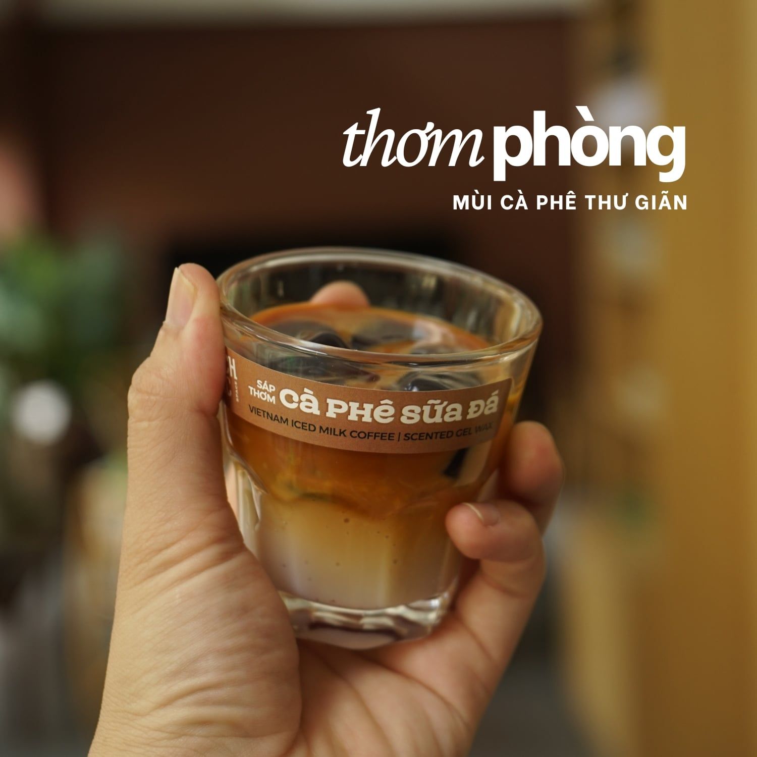  SÁP THƠM CÀ PHÊ SỮA ĐÁ - THƠM PHÒNG, LÀM QUÀ TẶNG 