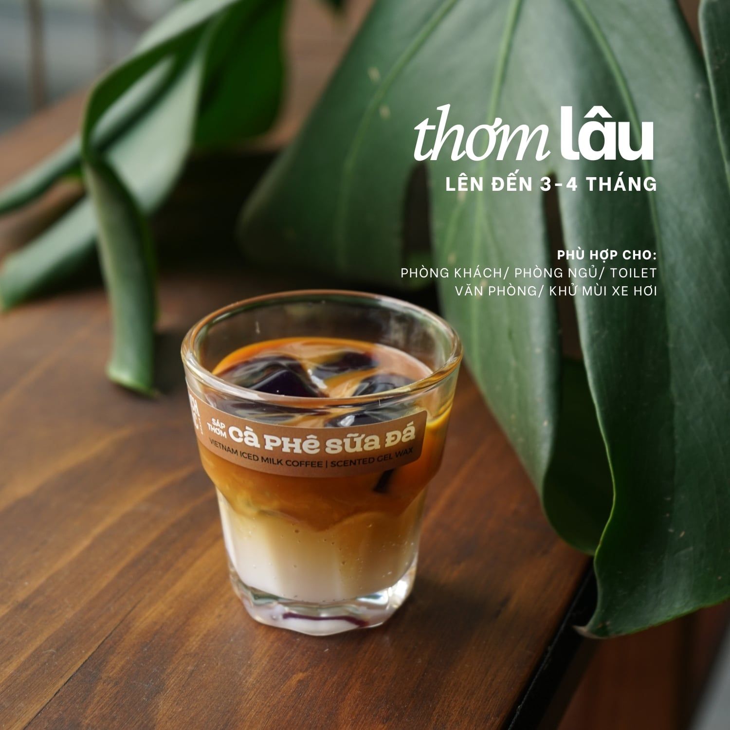  SÁP THƠM CÀ PHÊ SỮA ĐÁ - THƠM PHÒNG, LÀM QUÀ TẶNG 