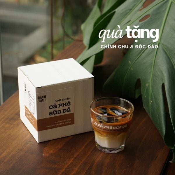 SÁP THƠM CÀ PHÊ SỮA ĐÁ - THƠM PHÒNG, LÀM QUÀ TẶNG 