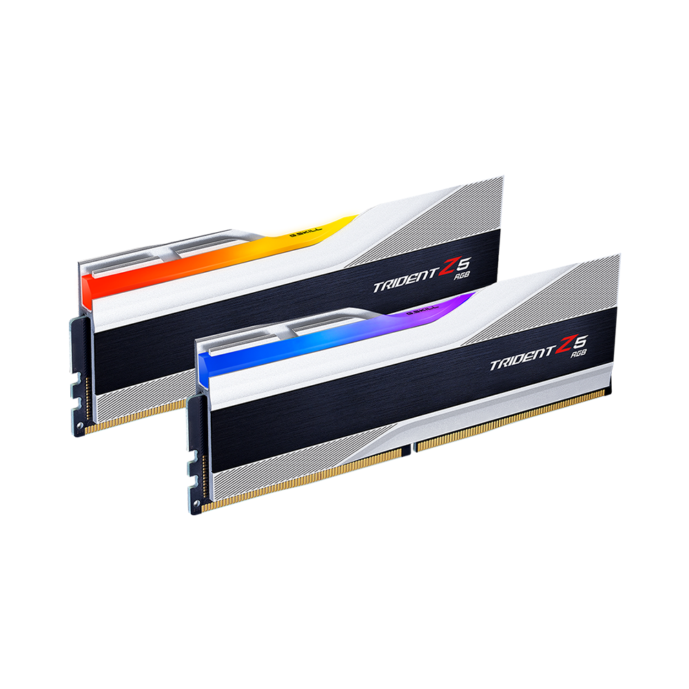 Ram GSkill Trident Z5 RGB 32GB | 2x16GB, DDR5, 6000MHz, Intel XMP (F5-6000J3636F16GX2-TZ5RK)