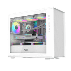 VỎ CASE MÁY TÍNH DARK FLASH DB460M SẴN 4FAN (Full M-ATX)