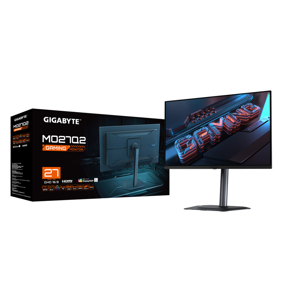 Màn hình GIGABYTE MO27Q2 – QD-OLED 27” 2K | 240Hz | 0.03ms