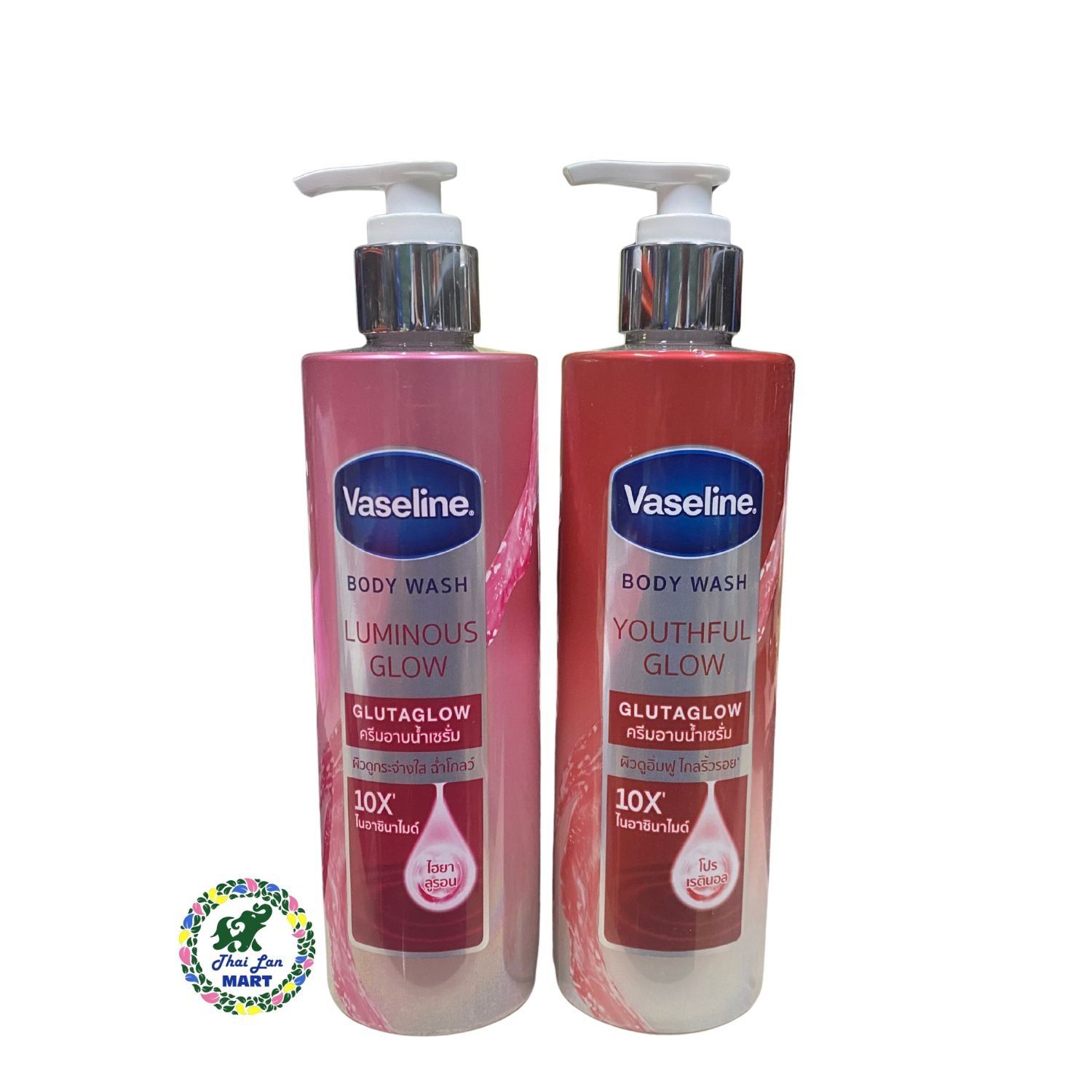  Sữa tắm Vaseline Body Wash 10X glutaglow hàng chính hãng thái lan 