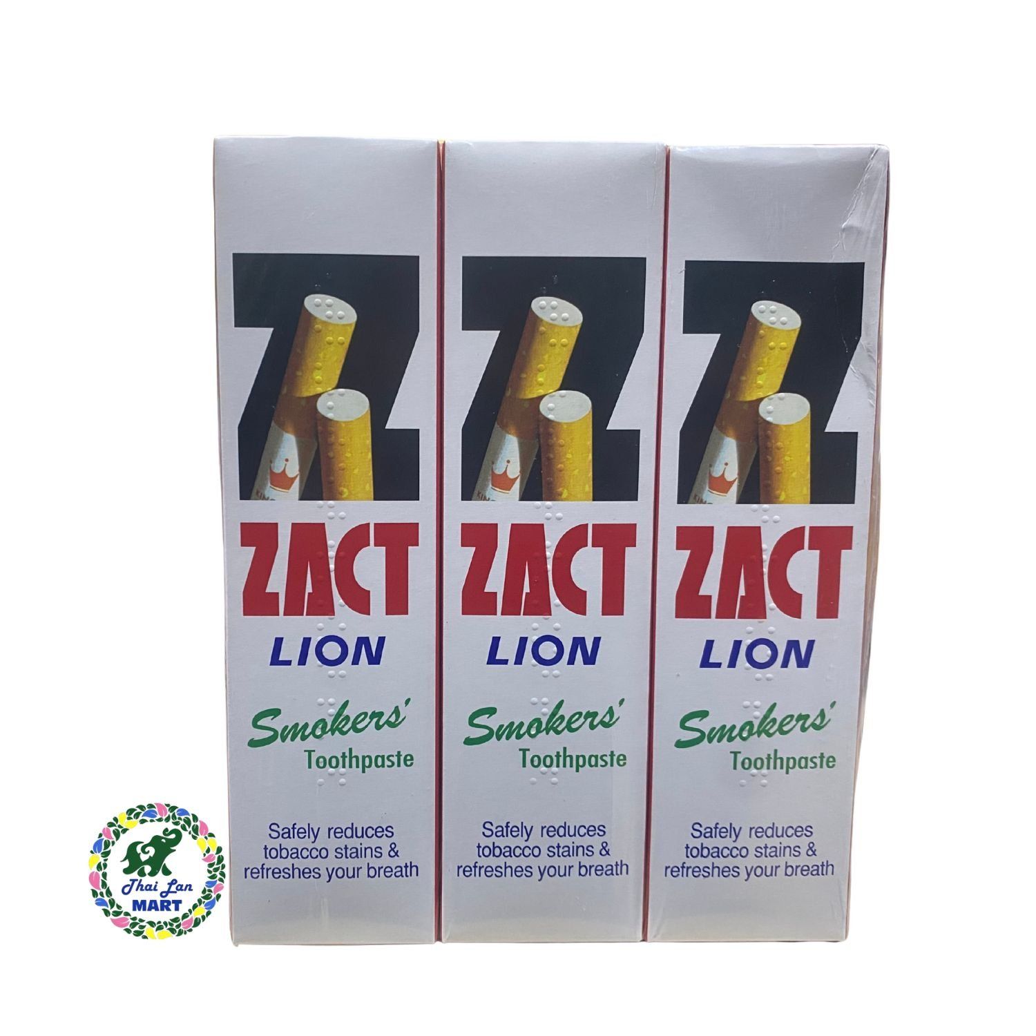  Kem đánh răng zact lion toothpaste giúp trắng sạch răng hàng thái lan 