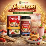 Yến Mạch Cán Dẹt Nguyên Chất Innovation Daily Oats Thùng 4.5 Kg (Hộp Đai Cam)
