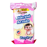 Dry baby wipes-Khăn khô an toàn StayDry 