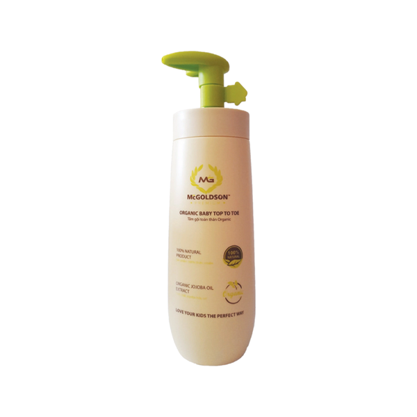  Tắm gội toàn thân Organic (ORGANIC BABY TOP TO TOE) 350mL 