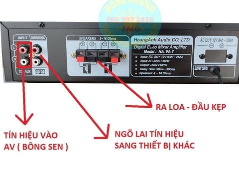 Ampli Oriole PA7 (DC 12V & USB)