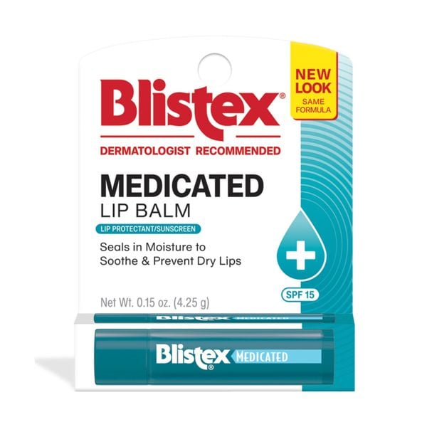  Son Dưỡng Môi BLISTEX Medicated, 4.25g, SPF 15 - Hàng Mỹ 