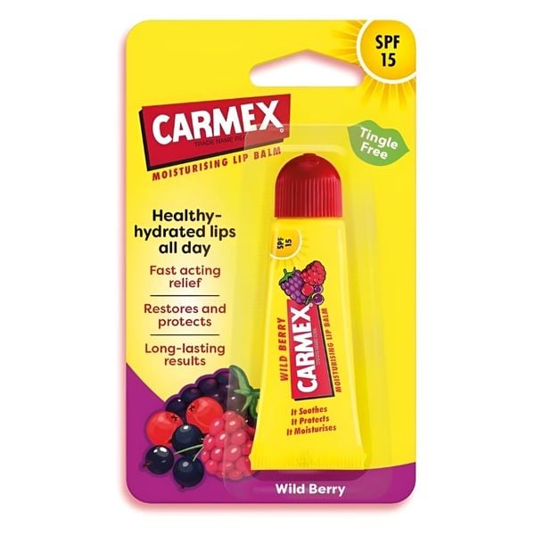  Son Dưỡng Carmex Berry, Dạng Tuýp, Set Lẻ Có Hộp 