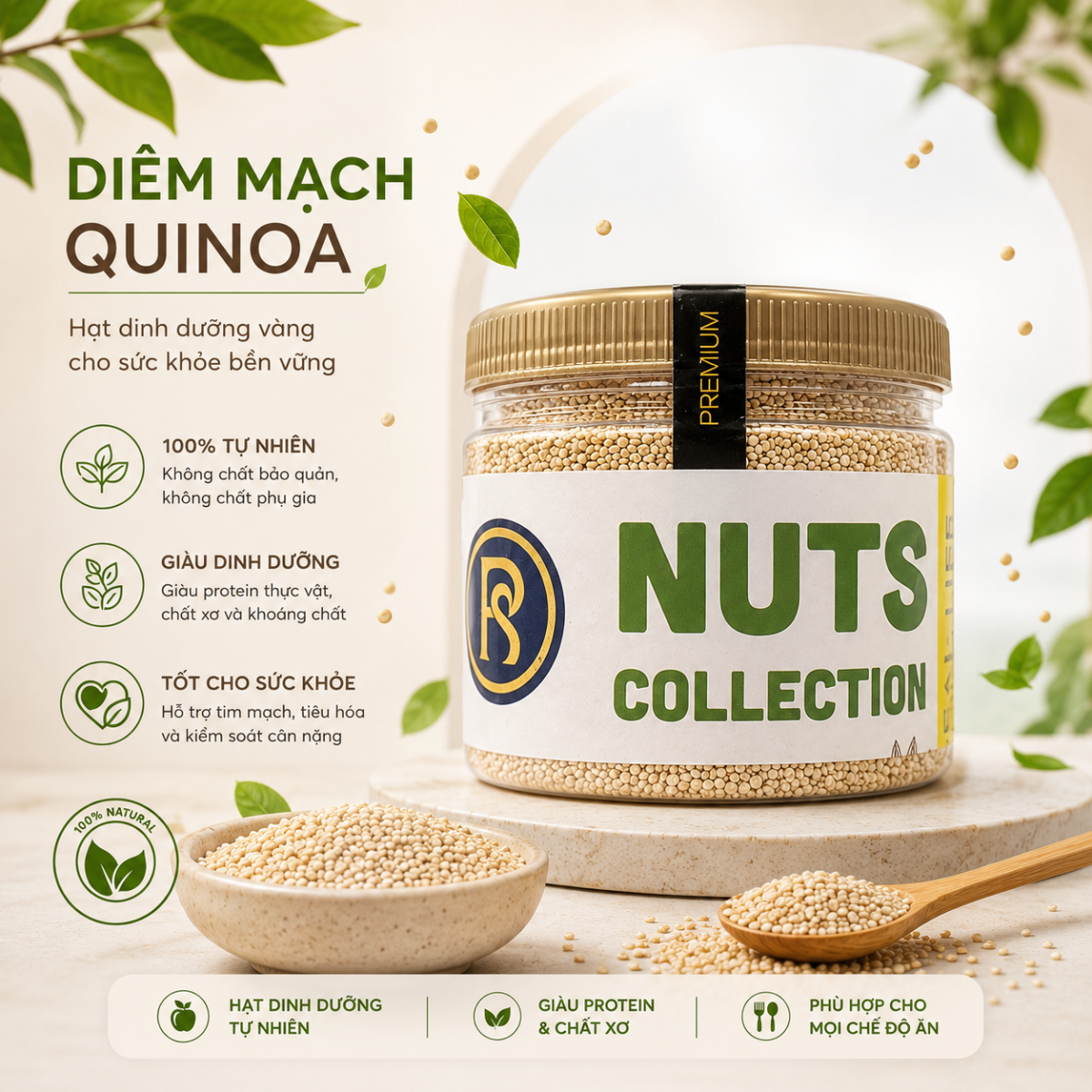  Diêm mạch trắng RealFoodStore 