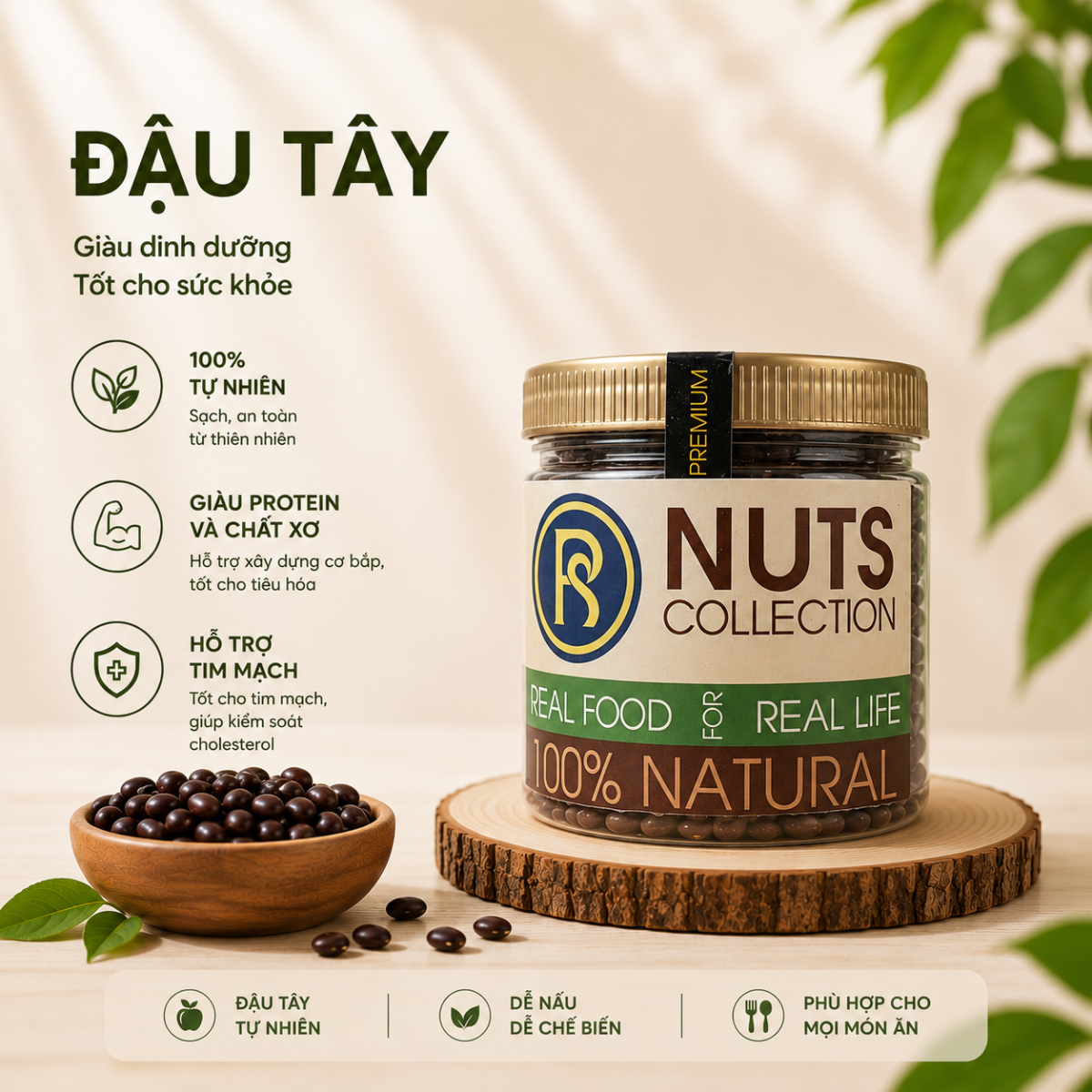  Hạt Đậu Tây RealFoodStore 