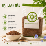  Hạt Lanh Nâu RealFoodStore 