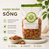  Hạnh Nhân Sống Nhập Khẩu Úc RealFoodStore 