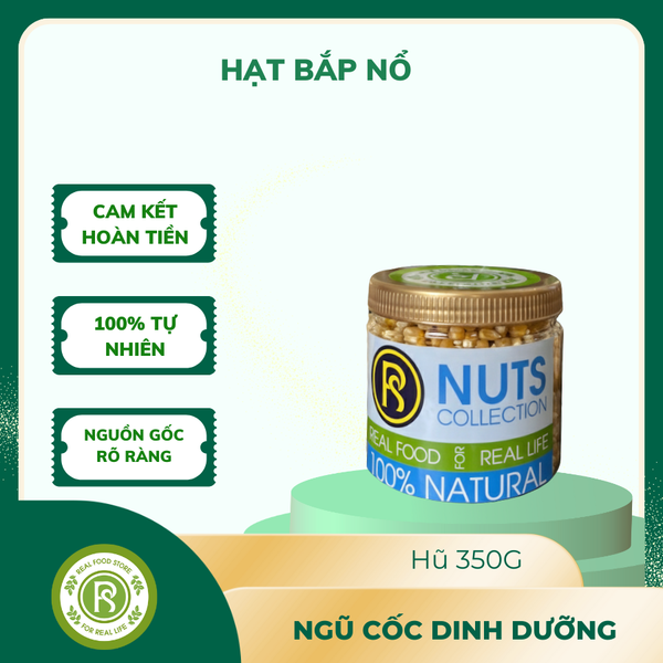  Hạt Bắp Nổ Real Food 
