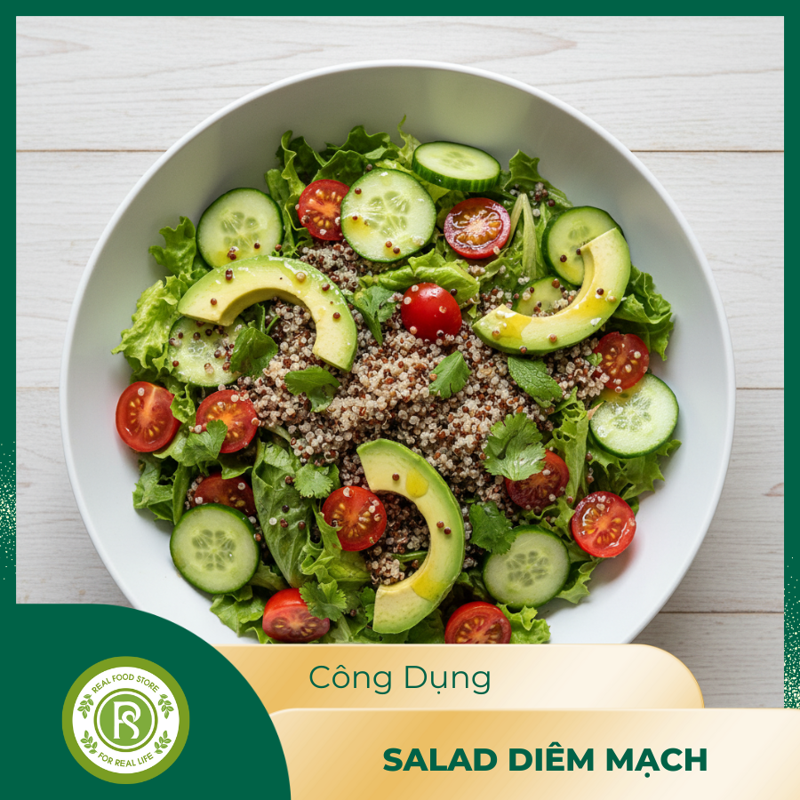  Diêm mạch trắng Real Food 