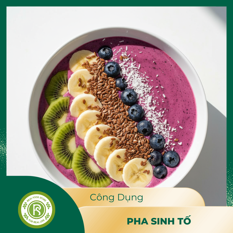  Hạt Lanh nâu Real Food 