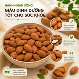  Hạnh Nhân Sống Nhập Khẩu Úc RealFoodStore 