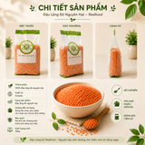  Đậu Lăng Đỏ Nguyên Hạt RealfoodStore 