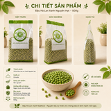  Đậu Hà Lan Xanh Nguyên Hạt RealFoodStore 