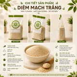  Diêm mạch trắng RealFoodStore 
