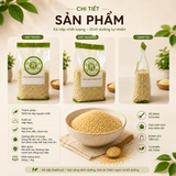  Hạt Kê Nếp RealFoodStore 