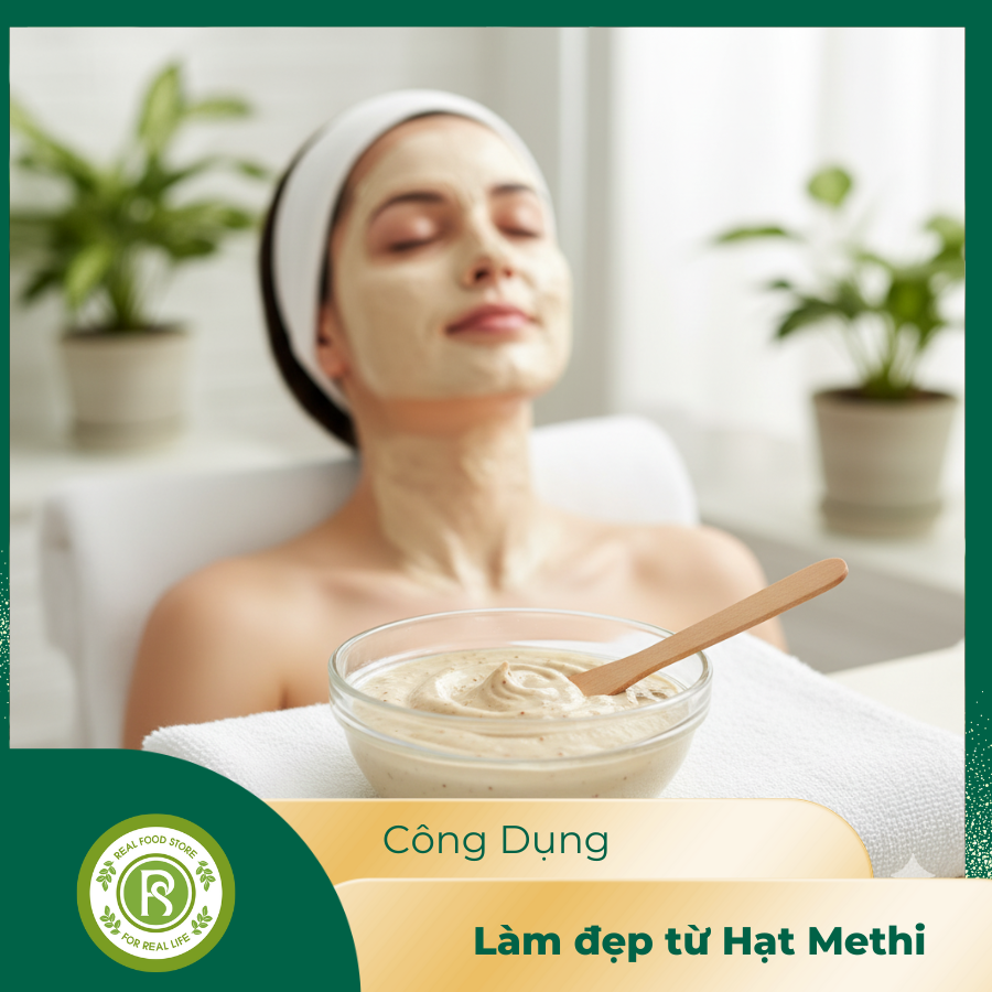  Hạt Methi nguyên chất Real Food 