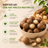  Hạt Macca Nguyên Vỏ RealFoodStore 