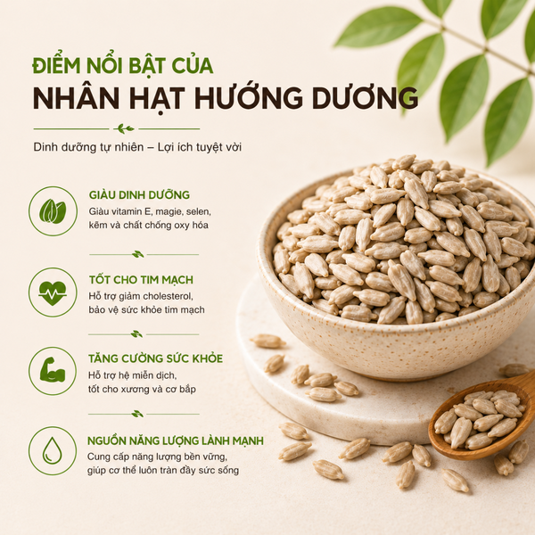  Hạt hướng dương RealFoodStore 