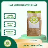  Hạt Methi nguyên chất Real Food 