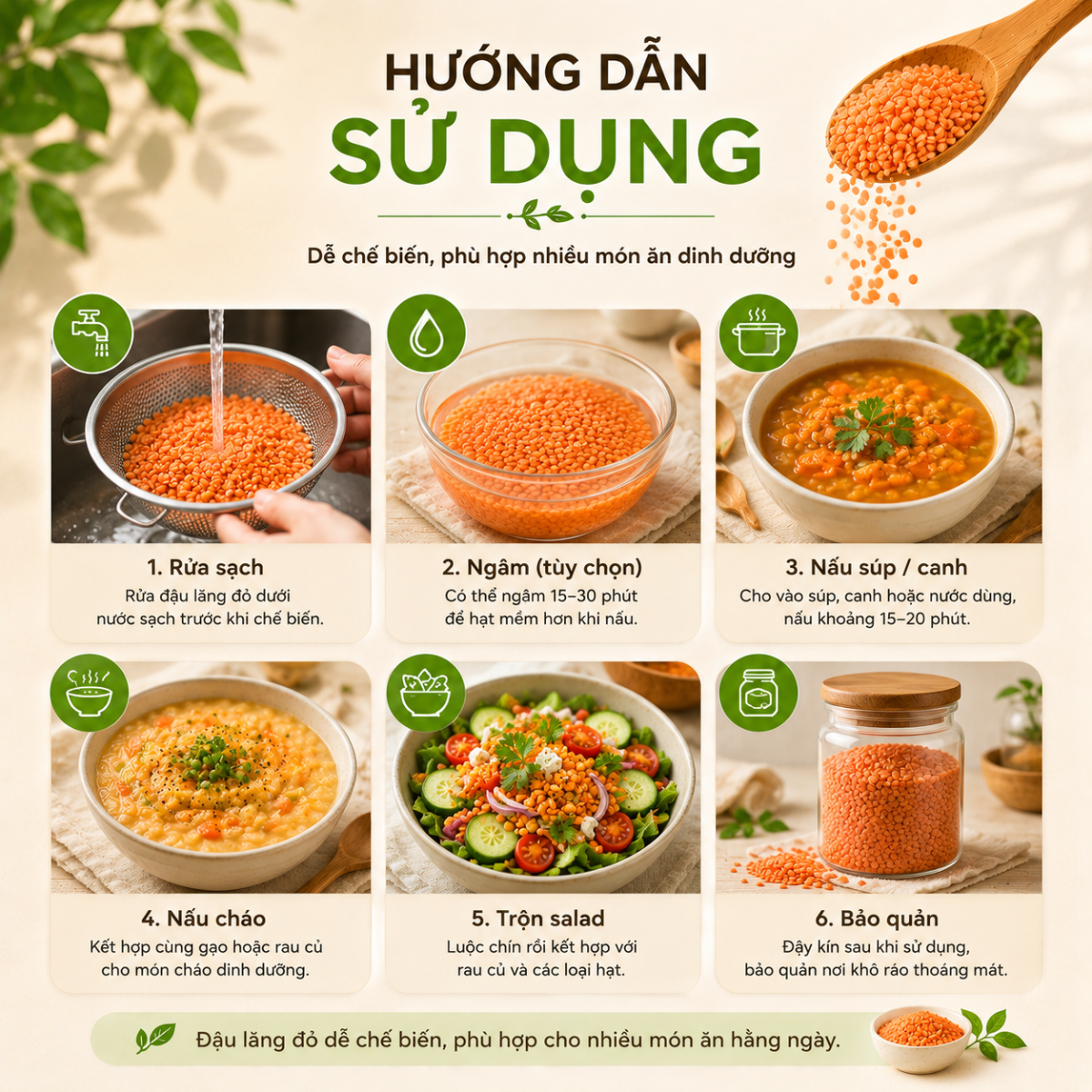  Đậu Lăng Đỏ Nguyên Hạt RealfoodStore 