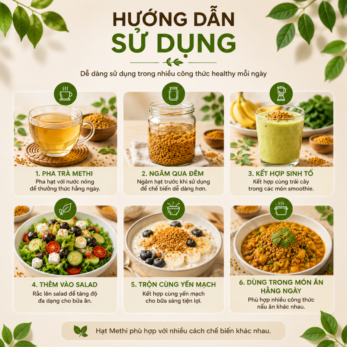  Hạt Methi RealFoodStore 
