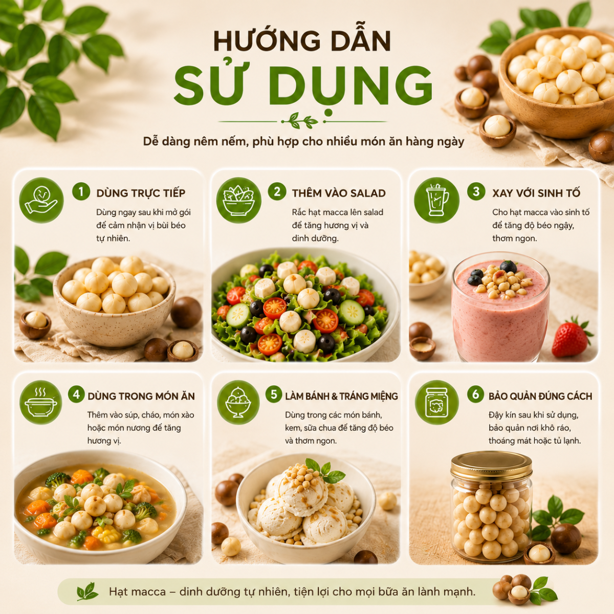  Hạt Macca Nguyên Vỏ RealFoodStore 