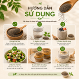  Hạt Chia Đen RealFoodStore 