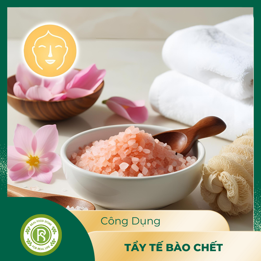  Muối Hồng Himalaya Mịn Nguyên Chất Real Food 