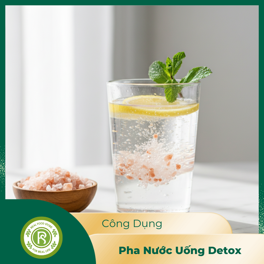  Muối hồng Hạt to Hymalaya Real Food 