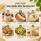  Yến mạch cán dẹp RealFoodStore 