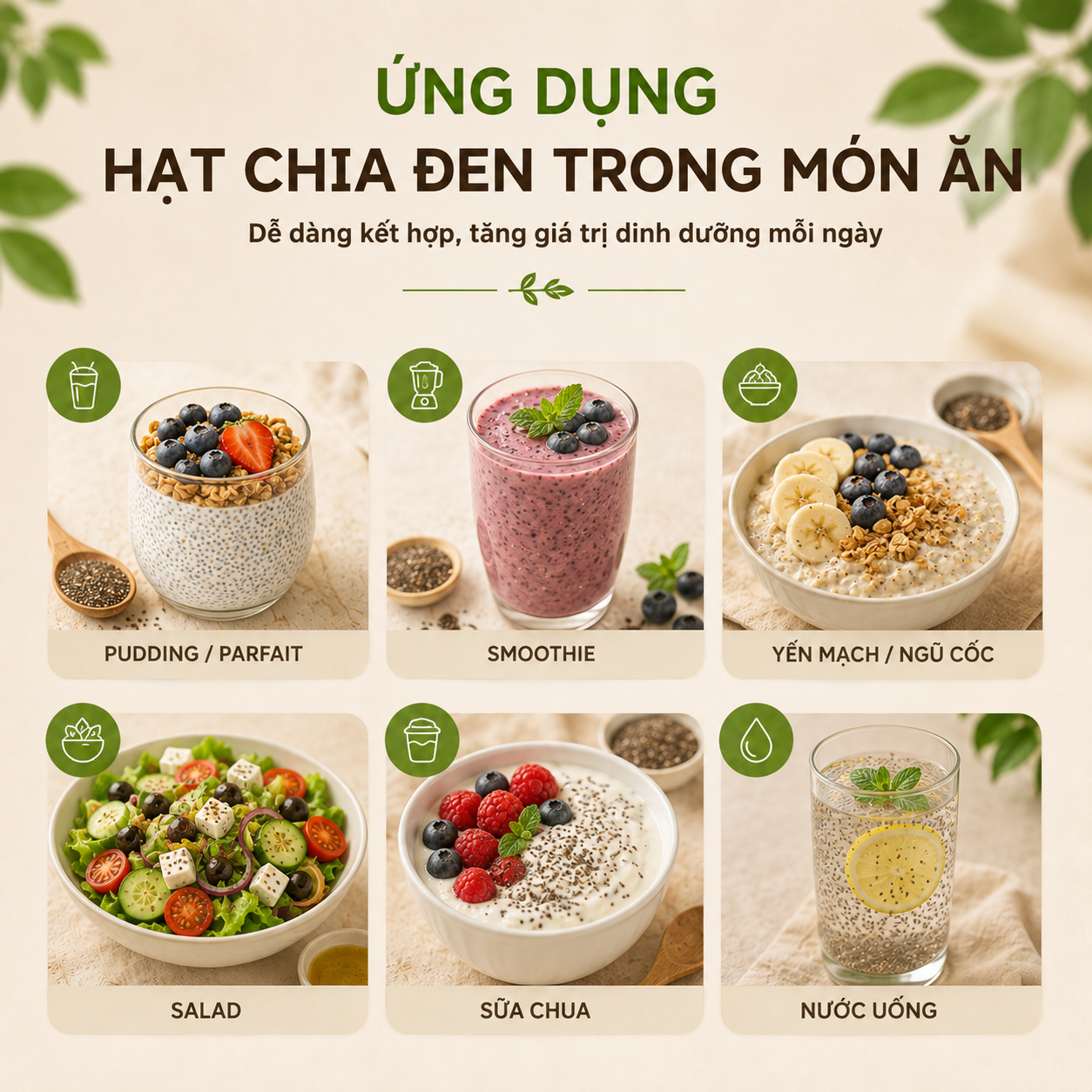  Hạt Chia Đen RealFoodStore 
