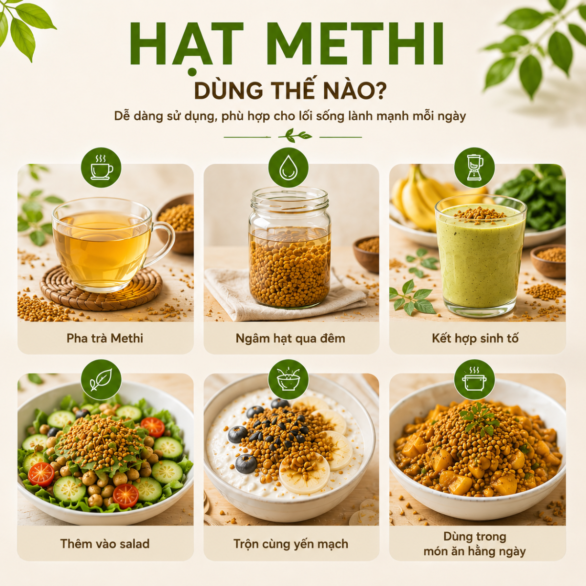  Hạt Methi RealFoodStore 