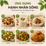  Hạnh Nhân Sống Nhập Khẩu Úc RealFoodStore 