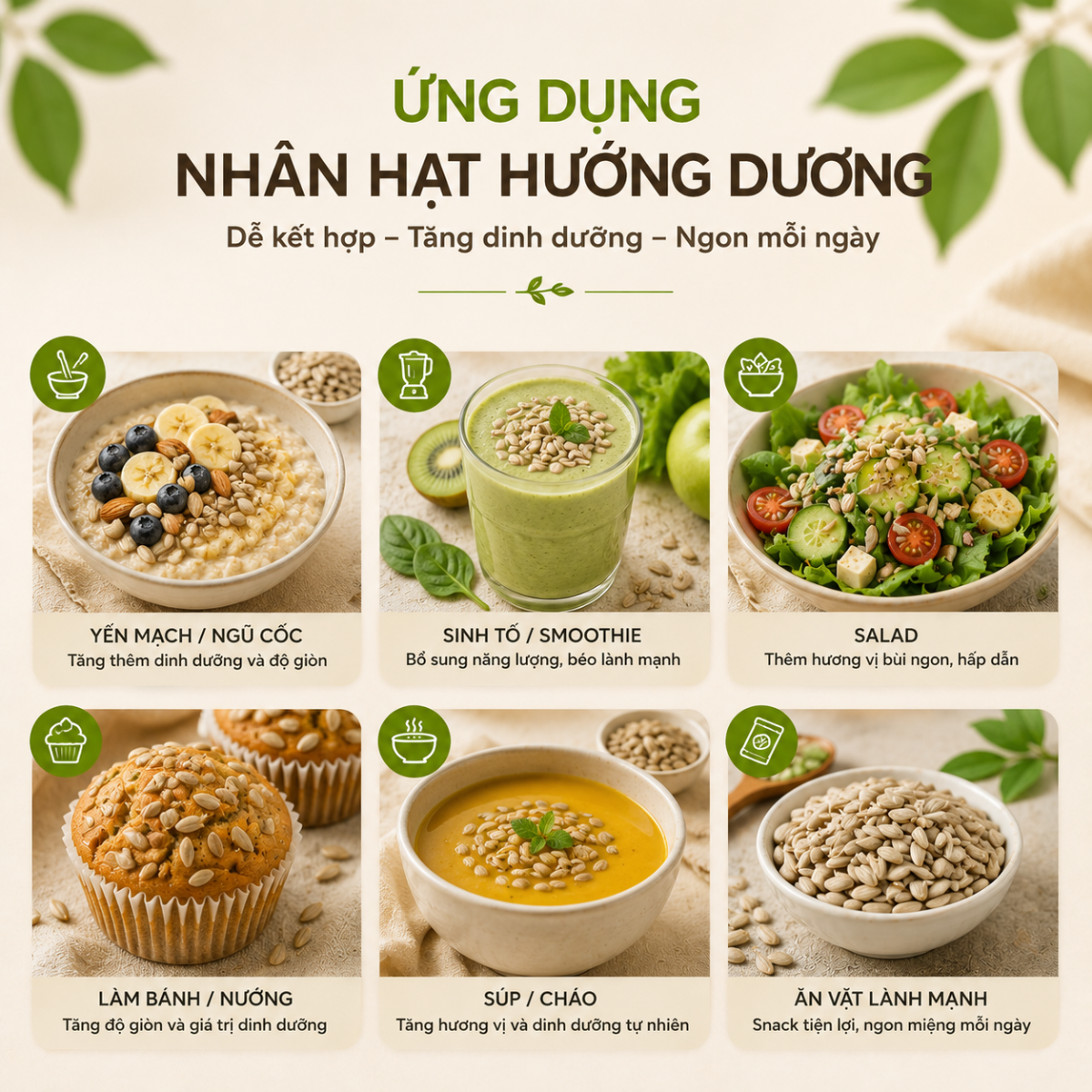  Hạt hướng dương RealFoodStore 