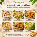  Hạt Điều Vỡ 3/4 Sống RealFoodStore 