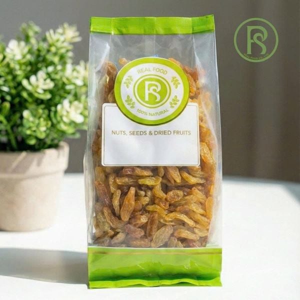  [MỚI] Nho khô vàng Real Food 