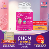 GLUTA WHITE + (Siêu ưu đãi và tặng kèm túi đay linen thời trang)