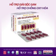 Viên Uống Chống Oxy Hóa Và Giải Độc Gan HB GLUTATHION - C PLUS