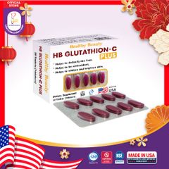 Viên Uống Chống Oxy Hóa Và Giải Độc Gan HB GLUTATHION - C PLUS